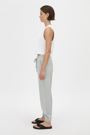 C&M Camilla & Marc Tia Logo Track Pant | Grey Marle