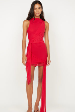 Bec + Bridge Deija Mini Dress | Strawberry