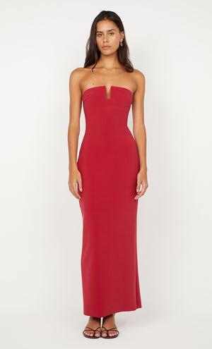 Bec + Bridge Rafi Strapless Dress | Cherry