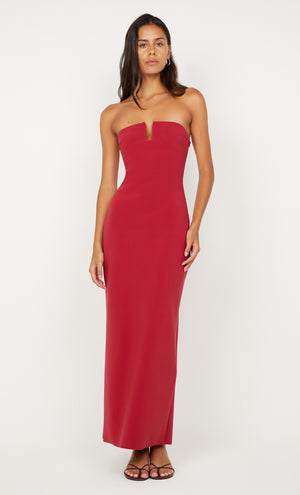 Bec + Bridge Rafi Strapless Dress | Cherry