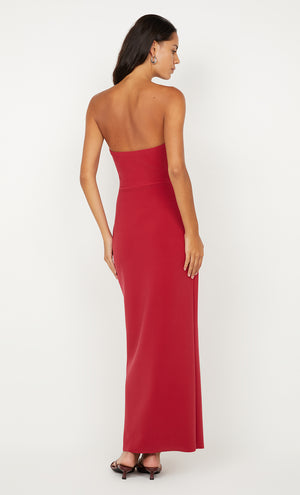 Bec + Bridge Rafi Strapless Dress | Cherry