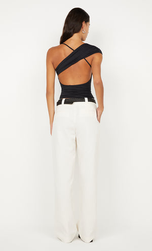 Bec + Bridge Bree Asym Top | Black