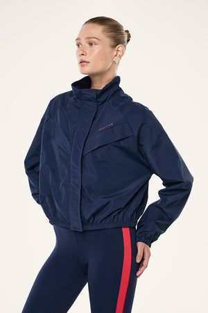 P.E Nation Shield Jacket | Dark Navy