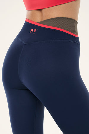 P.E Nation Status Legging | Dark Navy