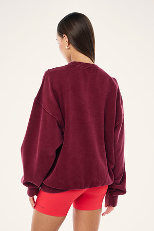 P.E Nation Swerve 2.0 Sweat | Washed Cabinet