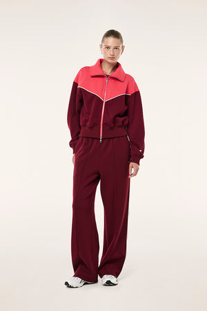 P.E Nation Triumph Jacket | Cabernet / Strawberry