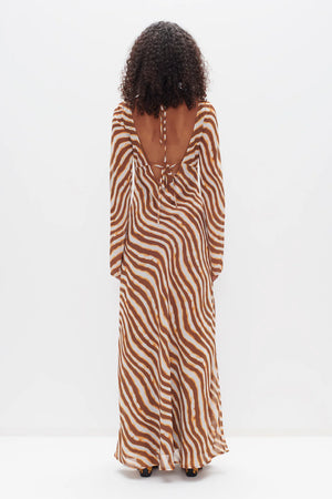 Ownley Urban Valentina Dress | Tie Dye Stripe