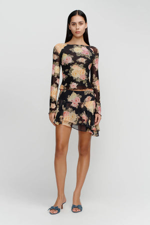 Ownley Denise Backless Top | Vintage Rose