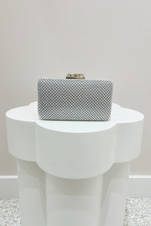 Olga Berg Natasha Ball Mesh Pod | Silver