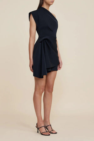 Acler Gowrie Mini Dress | Black