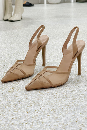 By Lana Wilkinson Jade Heel | Nude BEST SELLER / RESTOCKED