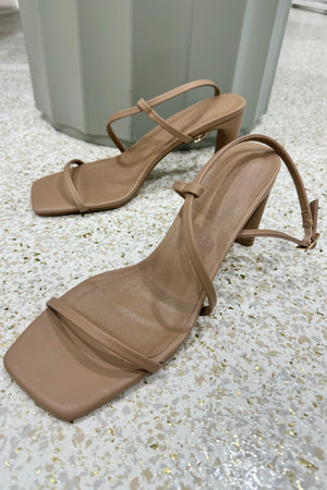 Billini Zhane Heel | Dark Nude