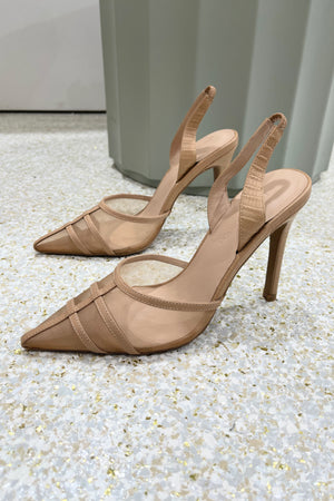 By Lana Wilkinson Jade Heel | Nude BEST SELLER / RESTOCKED
