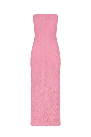 Ownley Petra Strapless Maxi Dress | Pink
