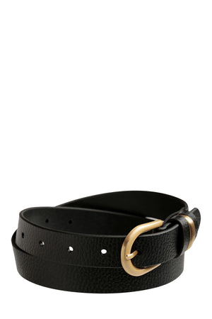 Status Anxiety Over And Over Belt | Black/Gold