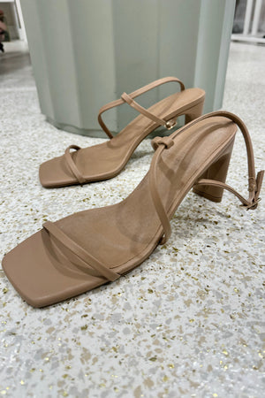 Billini Zhane Heel | Dark Nude