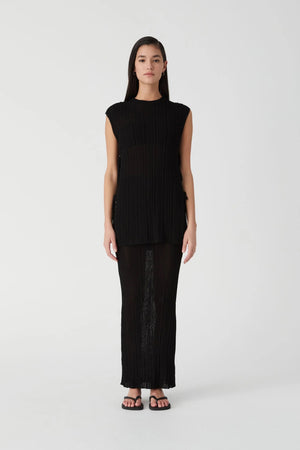 Misha Saylor Maxi Skirt | Black