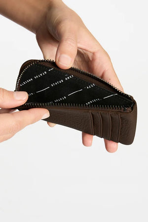 Status Anxiety Left Behind Pouch | Cocoa