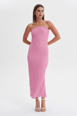 Ownley Petra Strapless Maxi Dress | Pink