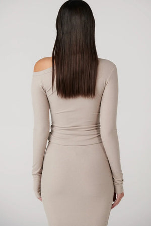 Bayse Brand Zinnia Top | Mushroom