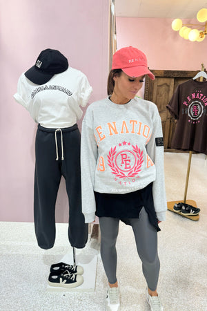 Bassike Oversized Jersey Tank | Black