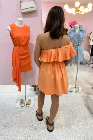 Sovere Bliss Mini Dress | Soft Orange