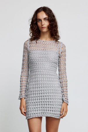 Significant Other Adley Mini Dress | Silver