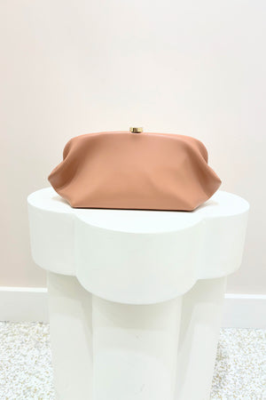 Olga Berg Josefina Framed Clutch | Blush