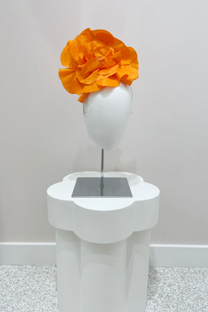 Morgan & Taylor Cindy Fascinator | Orange