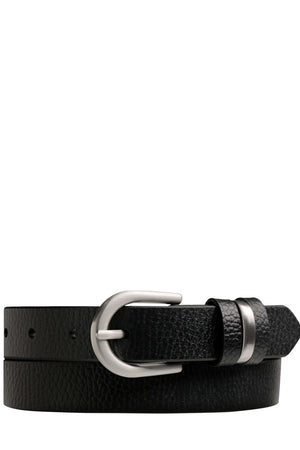 Status Anxiety Over And Over Belt | Black/Silver