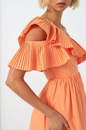 Sovere Bliss Mini Dress | Soft Orange