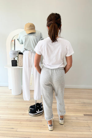 Perfect White Tee Hendrix Basic V Neck Tee | White