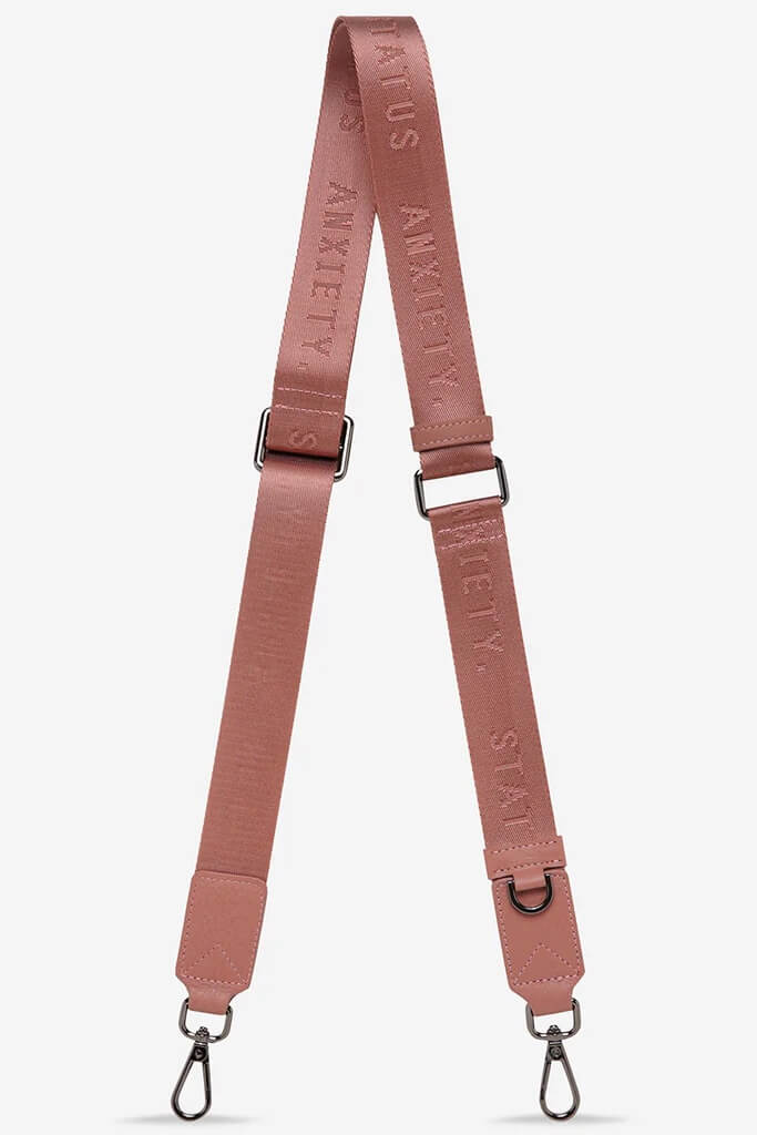 Status Anxiety Thin Bag Strap | Dusty Rose