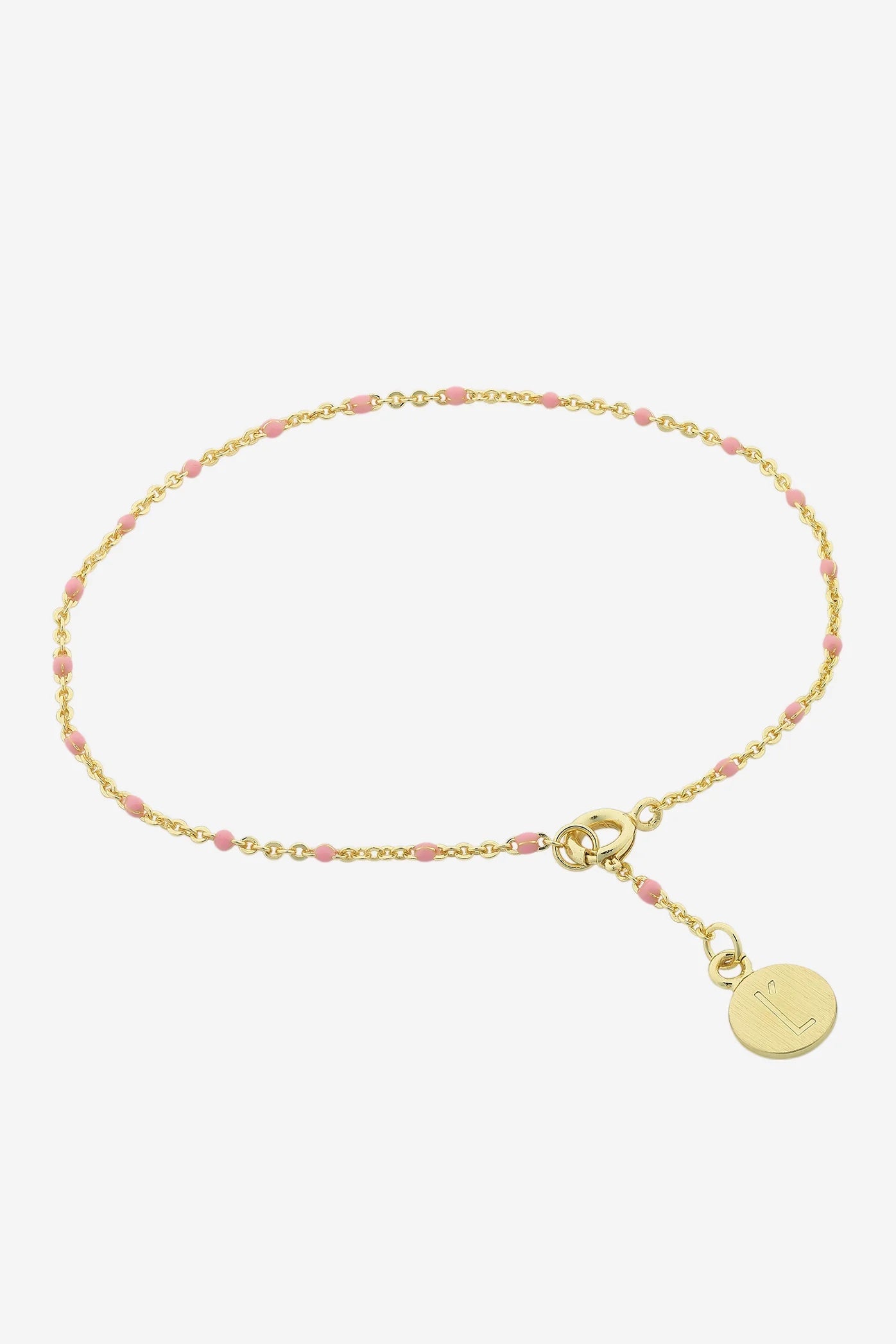 Liberte Heather Pink Bracelet | Gold