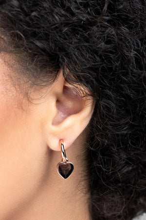 Liberte Andie Mother Of Pearl Earring | Rose Gold