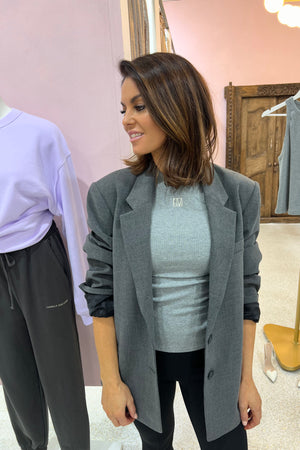 C&M Camilla & Marc Nora Rib Tank | Grey Marle