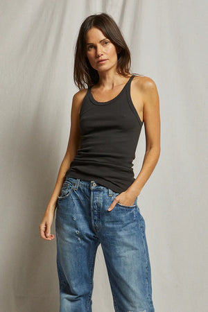 Perfect White Tee Annie Recycled Tank | Vintage Black || BEST SELLER / RESTOCKED