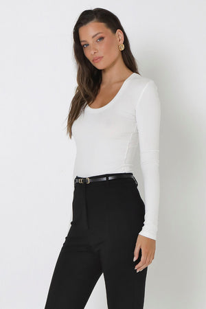 Madison The Label Malani Top | White