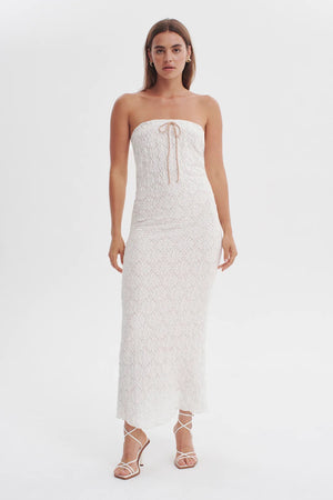 Ownley Soulmate Strapless Dress | White