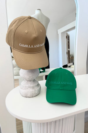C&M Camilla & Marc Asher Cap | Pale Emerald