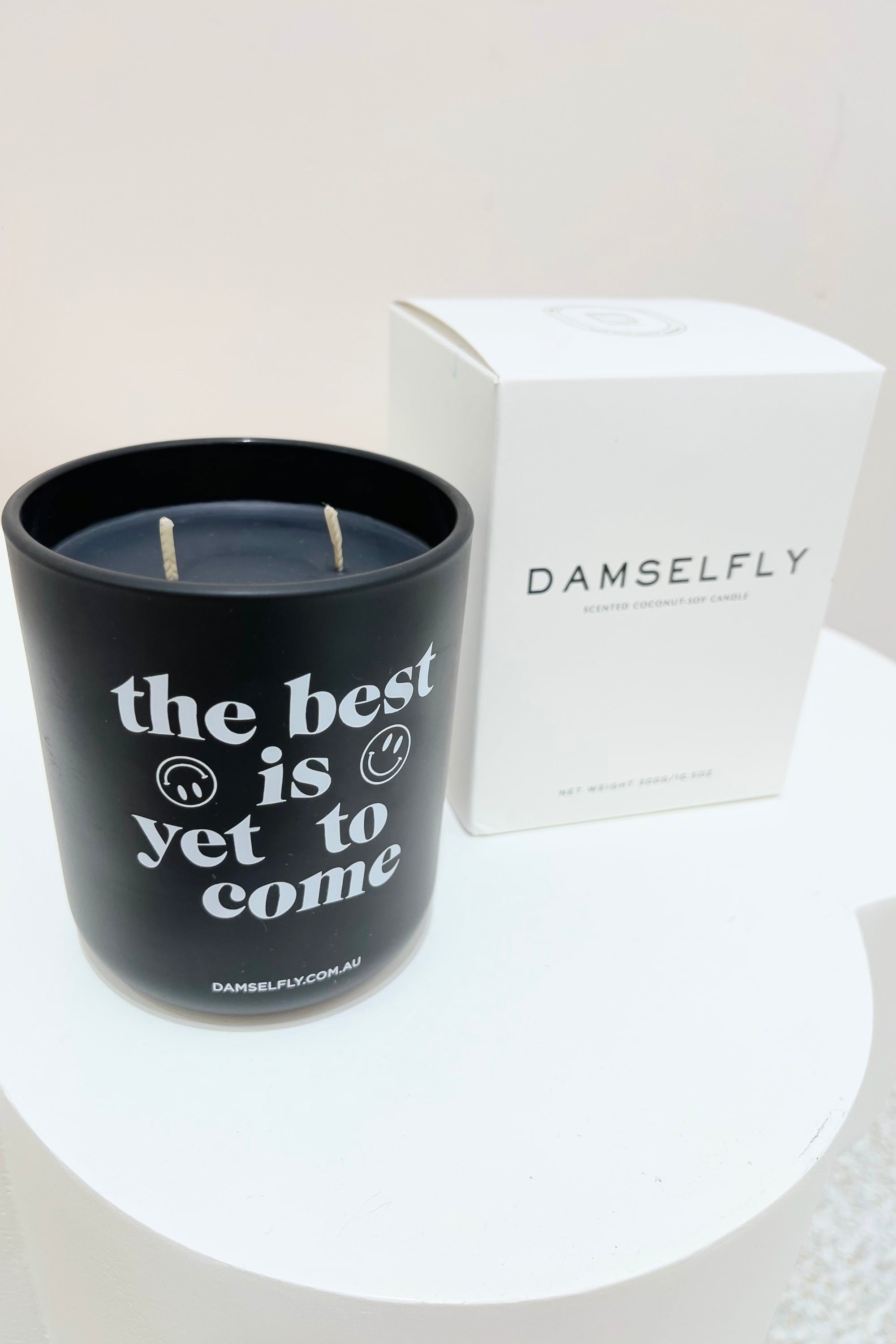 Damselfly The Best Is Yet To Come Candle | Inca