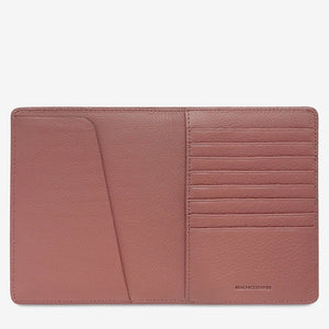 Status Anxiety In Transit Wallet | Dusty Rose
