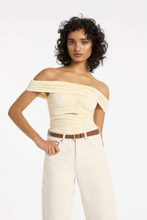 Status Anxiety Part Of Me Belt | Tan/Gold