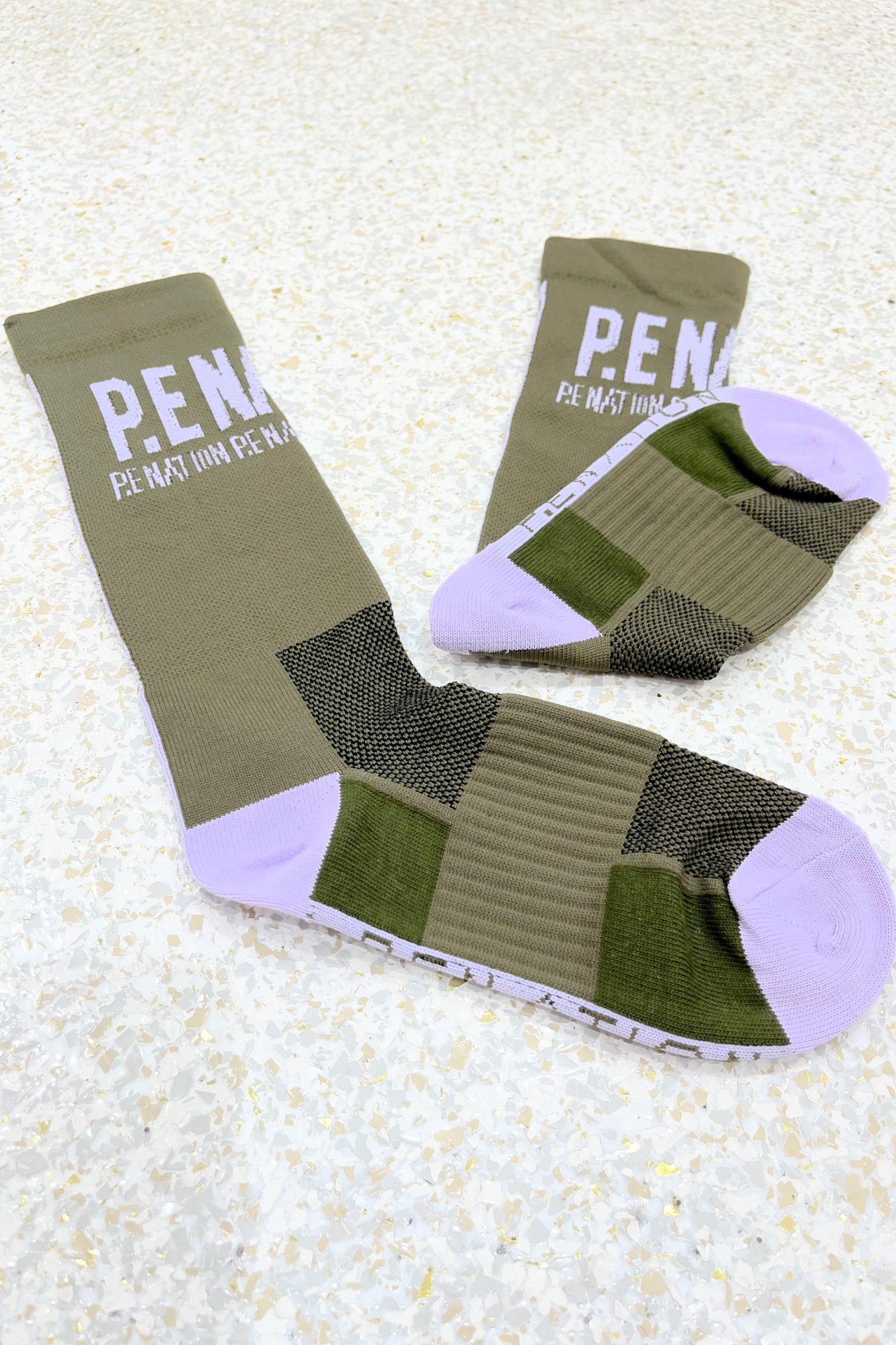 P.E Nation Backline Sock | Khaki