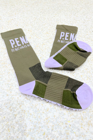 P.E Nation Backline Sock | Khaki