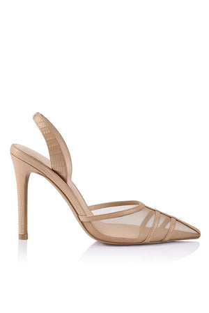 By Lana Wilkinson Jade Heel | Nude BEST SELLER / RESTOCKED