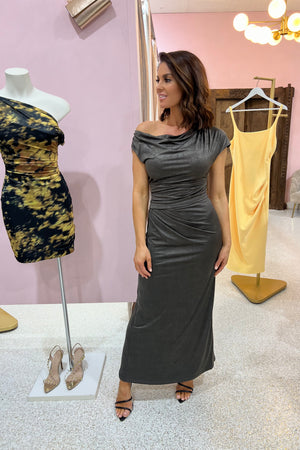 Significant Other Priya Top | Charcoal