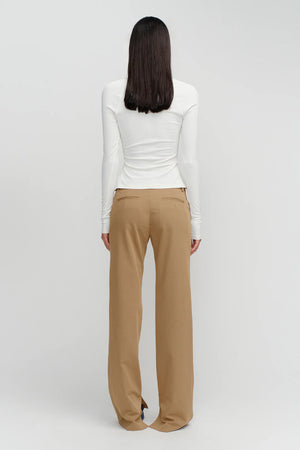 Ownley Gavriel Suit Pant | Caramel