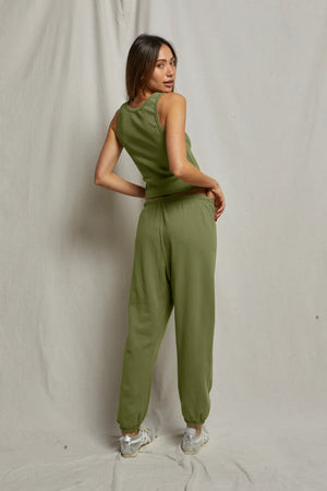 Perfect White Tee Johnny French Terry Sweatpant | Safari