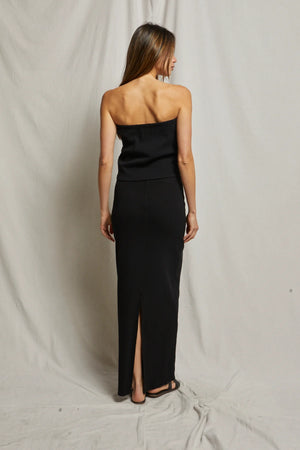 Perfect White Tee Aja Blondie Skirt | True black